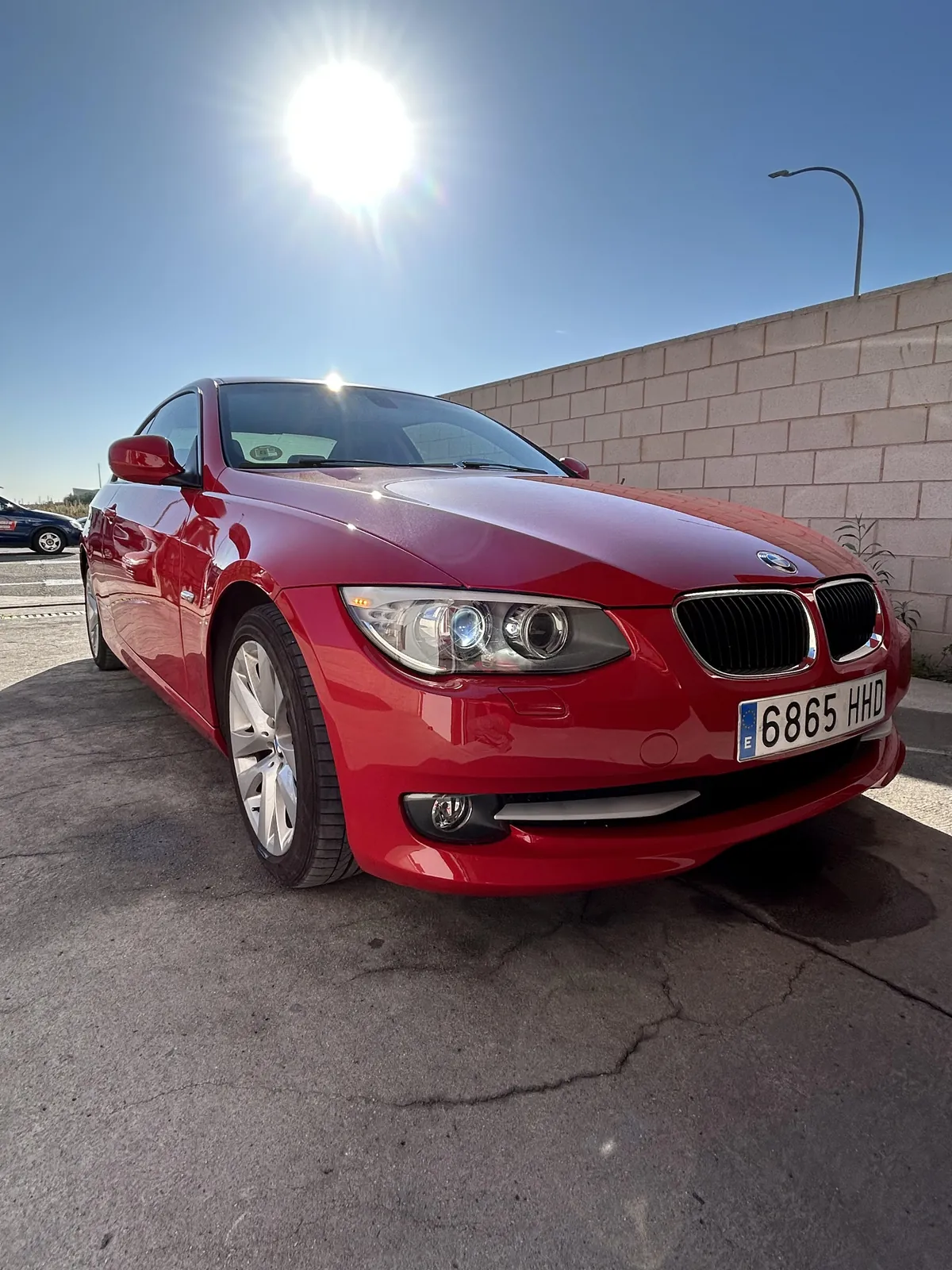 BMW Serie 3 Coupé rojo reparado en Agudo Car